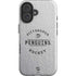 NHL Pittsburgh Penguins Black Text iPhone 16 Plus Impact Case